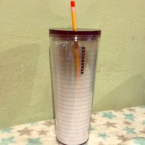 Starbucks teacher tumbler
